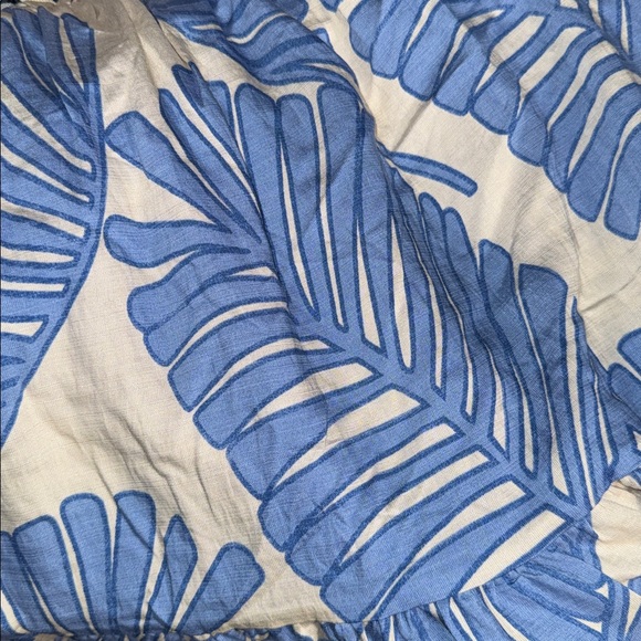 Chicme Tropical Print Halter Tie Shirred Cut Out Maxi Dress XL NWOT - Picture 10 of 13